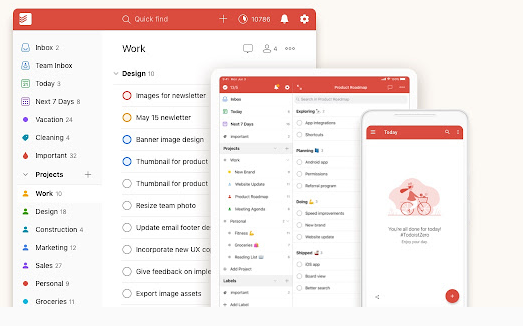 Quick overview of Todoist