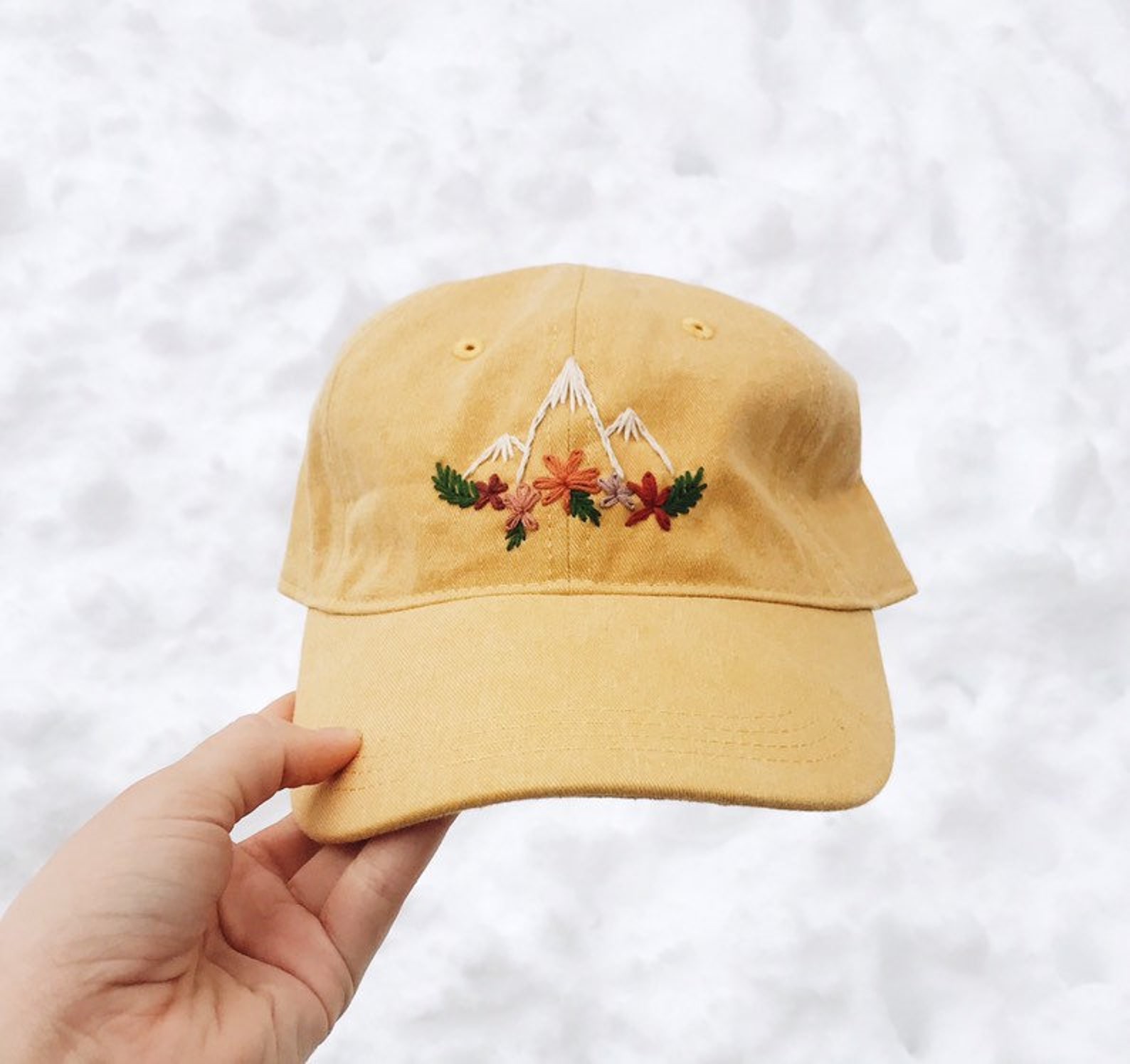 floral mountain hat